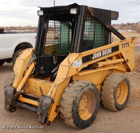 1997 john deere 7775 skid steer|john deere 7775 value.